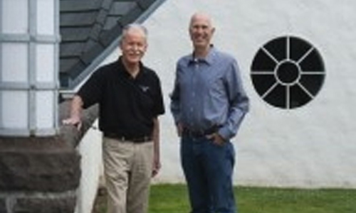 Photo of Greg Fredricks and Roger Nelsen