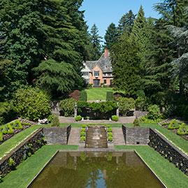 Photo of the reflecting pool. Link to Edgar Reynolds' story.