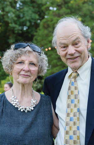 Donna Dermond MAT ’89 and Kurt Wehbring MA ’92